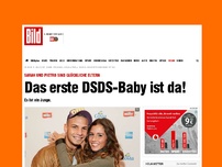 Bild zum Artikel: Sarah und Pietro - Das erste DSDS-Baby ist da!