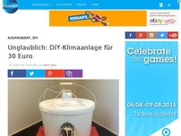 Bild zum Artikel: Unglaublich: DIY-Klimaanlage für 30 Euro