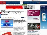 Bild zum Artikel: Mitten in Köln - Asylbewerber liefern sich nach Ramadan-Provokation Massenschlägerei mit Abiturienten