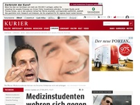 Bild zum Artikel: Medizinstudenten wehren sich gegen Strache-Posting