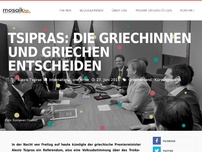 Bild zum Artikel: Die Griechinnen und Griechen entscheiden