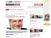 Bild zum Artikel: Personal-Tipps vom Concierge: 'Wer nur Peanuts zahlt, muss mit Affen arbeiten'