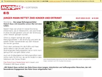 Bild zum Artikel: Junger Mann rettet zwei Kinder und ertrinkt