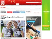 Bild zum Artikel: Neue Trikots  - Mit Regenbogen: St. Pauli bekennt Farbe!