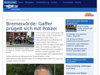 Bild zum Artikel: Bremervörde: Gaffer prügelt sich mit Polizei
