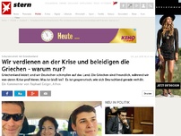 Bild zum Artikel: Wir verdienen an der Krise und beleidigen die Griechen - warum nur?