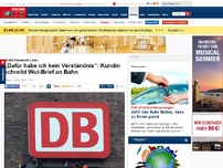 Bild zum Artikel: 45.000 Facebook-Likes - „Dafür habe ich kein Verständnis“: Kundin schreibt Wut-Brief an Bahn