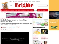 Bild zum Artikel: Ein Obdachloser kommt an einem Klavier vorbei - und dann ...