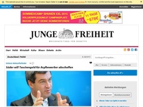 Bild zum Artikel: Söder will Taschengeld für Asylbewerber abschaffen