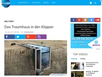 Bild zum Artikel: Das Traumhaus in den Klippen