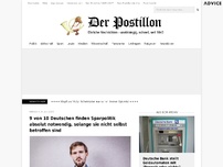 Bild zum Artikel: 9 von 10 Deutschen finden Sparpolitik absolut notwendig, solange sie nicht selbst betroffen sind