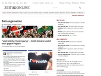 Bild zum Artikel: Störungsmelder: 
  'Lächerliche Vereinigung' - Shirt-Händler wehrt sich gegen Pegida