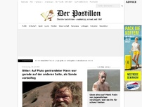 Bild zum Artikel: Bitter: Auf Pluto gestrandeter Mann war gerade auf der anderen Seite, als Sonde vorbeiflog