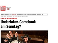 Bild zum Artikel: Wrestling-Hammer - Undertaker-Comeback am Sonntag?