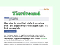 Bild zum Artikel: Man riss ihr das Kind einfach aus dem Leib. Bei diesen Bildern hinzuschauen, ist fast unmöglich.