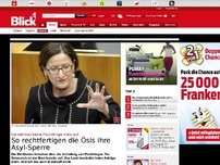 Bild zum Artikel: Sie nehmen keine Flüchtlinge mehr auf: So rechtfertigen die Ösis ihre Asyl-Sperre