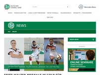 Bild zum Artikel: Fritz-Walter-Medaille in Gold für Bremer, Tah und Passlack