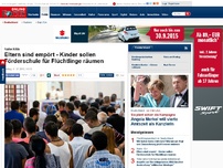 Bild zum Artikel: Nahe Köln - Eltern sind empört - Kinder sollen Förderschule für Flüchtlinge räumen