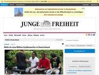 Bild zum Artikel: Mehr als eine Million Asylbewerber in Deutschland