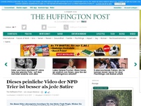 Bild zum Artikel: Dieses peinliche Video der NPD Trier ist besser als jede Satire
