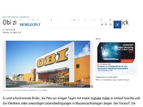 Bild zum Artikel: Nach Tierquälerei-Vorwürfen: Obi zieht sich komplett aus Kleintier-Verkauf zurück