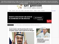 Bild zum Artikel: Saudi-Arabien lobt Deutschland für hartes Vorgehen gegen regierungskritische Blogger