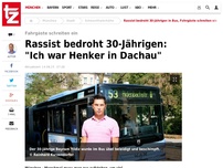 Bild zum Artikel: Rassist bedroht 30-Jährigen, Fahrgäste schreiten ein