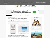 Bild zum Artikel: Kaum benutzt: eBay-Nutzer 'vkauder49' versteigert gut erhaltenes Grundgesetz