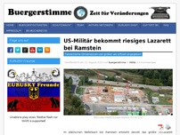 Bild zum Artikel: US-Militär bekommt riesiges Lazarett bei Ramstein