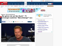 Bild zum Artikel: Zielperson: CSU-General Scheuer - „Sie gehen mir auf den Sack!“: Til Schweiger rastet bei 'Maischberger' aus