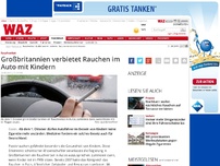 Bild zum Artikel: Großbritannien verbietet Rauchen im Auto mit Kindern