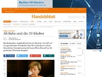 Bild zum Artikel: Merkel in Brasilien: Ali Baba und die 39 Räuber