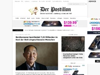 Bild zum Artikel: Nordkoreaner bemitleidet 7,26 Milliarden in Rest der Welt eingeschlossene Menschen