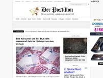 Bild zum Artikel: Eine Null zu viel und lila: BKA zieht massenhaft falsche Fünfziger aus dem Verkehr