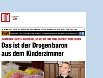 Bild zum Artikel: Prozessauftakt - Das ist der Drogenbaron aus dem Kinderzimmer