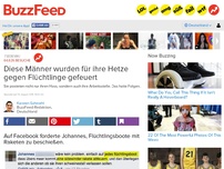 Bild zum Artikel: Diese Männer wurden für ihre Hetze gegen Flüchtlinge gefeuert