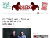 Bild zum Artikel: Entfolgt uns – Joko & Klaas über die Situation