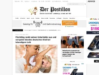 Bild zum Artikel: Flüchtling renkt seinen Unterkiefer aus und verspeist blondes deutsches Kind bei lebendigem Leib