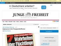 Bild zum Artikel: Lügenpresse in der Propagandaoffensive