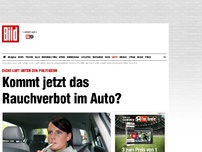 Bild zum Artikel: Politiker streiten - Kommt jetzt das Rauchverbot im Auto?