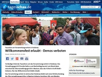 Bild zum Artikel: Heidenau: Willkommensfest erlaubt - Demos verboten