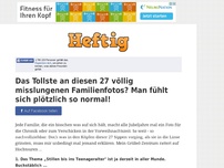 Bild zum Artikel: Das Tollste an diesen 27 völlig misslungenen Familienfotos? Man fühlt sich plötzlich so normal!