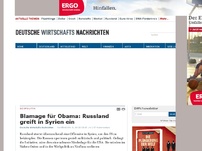 Bild zum Artikel: Blamage für Obama: Russland greift in Syrien ein