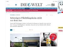 Bild zum Artikel: Osterode: Schweigers Flüchtlingsheim steht vor dem Aus