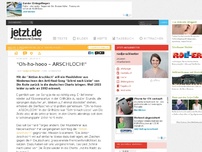 Bild zum Artikel: 'Oh-ho-hooo  ARSCHLOCH!'