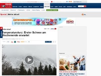 Bild zum Artikel: Wetter aktuell - Temperatursturz von über 30 Grad: Erster Schnee am Wochenende erwartet