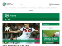 Bild zum Artikel: Reus fällt für Polen und Schottland aus
