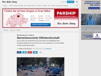 Bild zum Artikel: Flüchtlingskrise in Serbien: Bemerkenswerte Hilfsbereitschaft