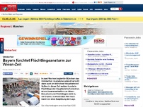 Bild zum Artikel: Schlägereien befürchtet - Innenminister Herrmann befürchtet Flüchtlingsansturm beim Oktoberfest