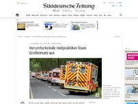 Bild zum Artikel: Niedersachsen: Herumtorkelnde Heilpraktiker lösen Großeinsatz aus